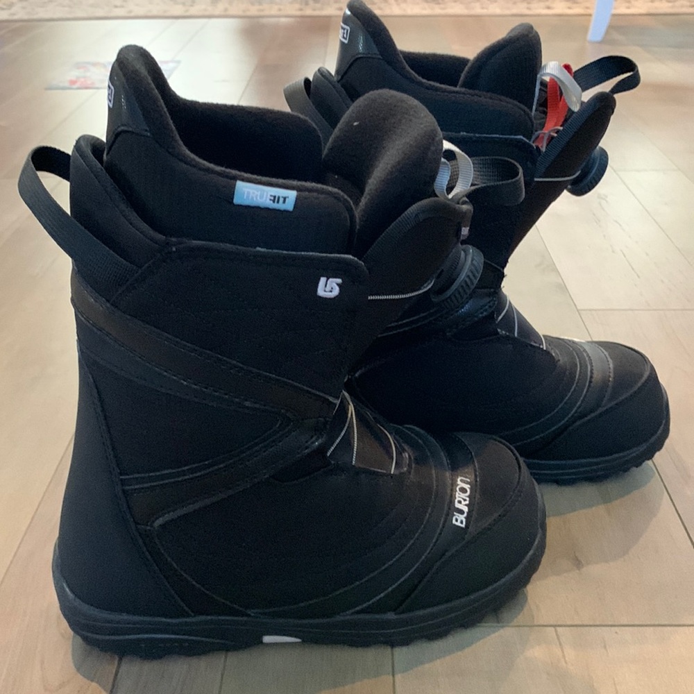 Women’s Black Burton Starstruck Boa Snowboarding Boots | Size 8 |